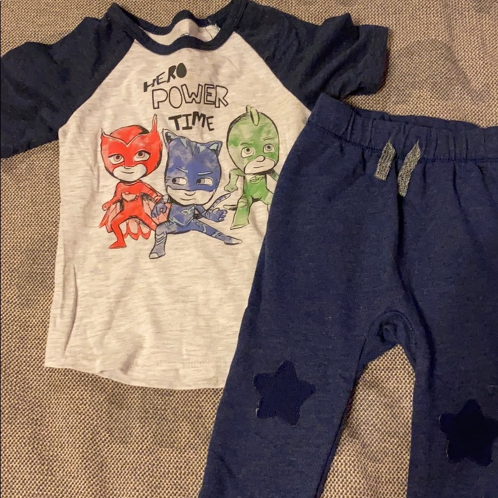 Boys tee and sweatpants